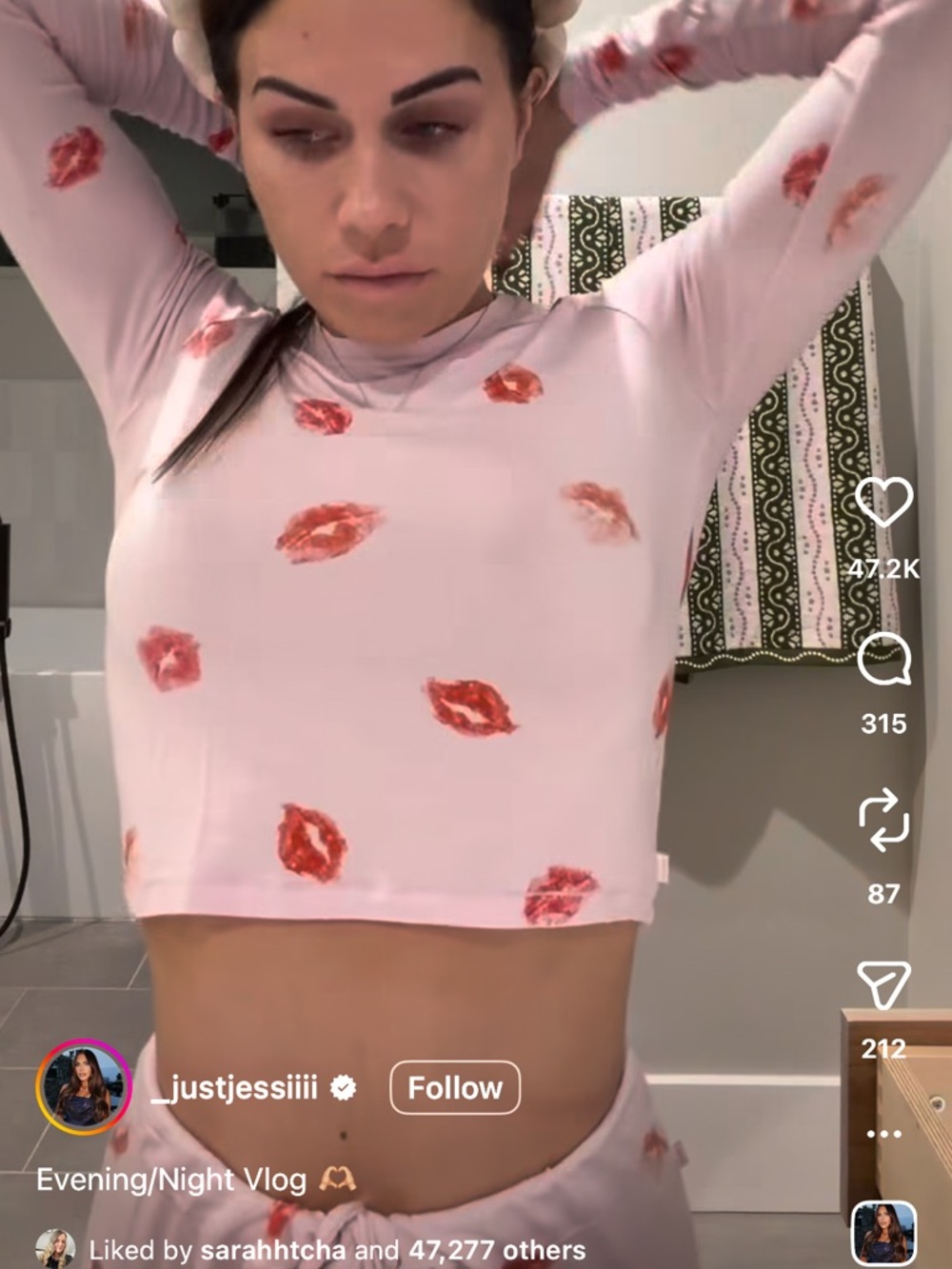 SKIMS super soft long sleeve crop NWT